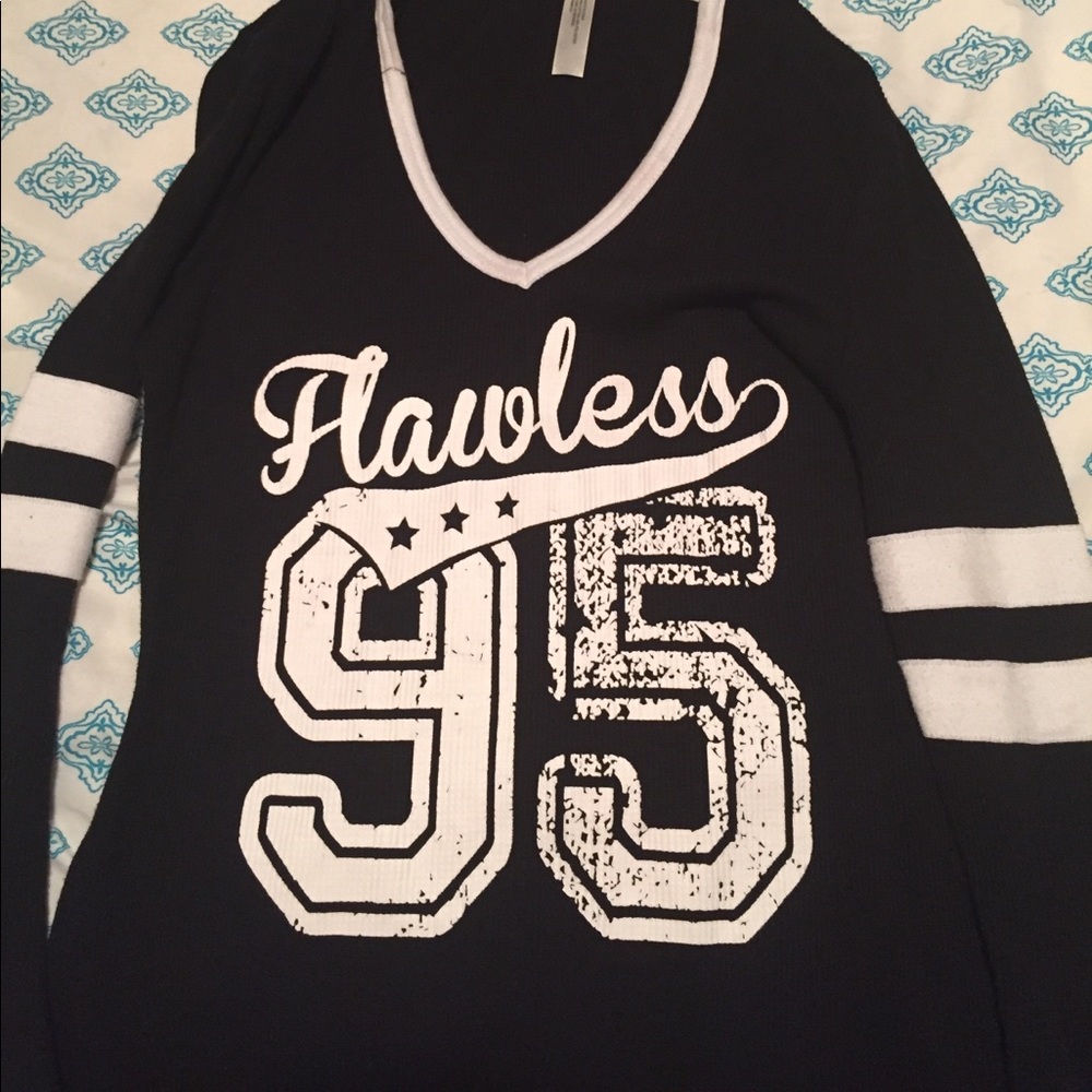 “Flawless” #95 Black and White Sweater